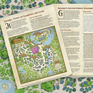 Anorei and the Adventuring Academy | PDF Resource