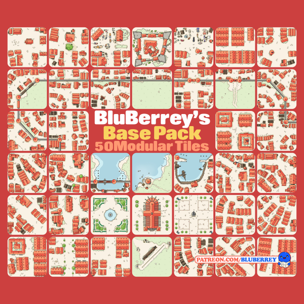 Default Tile Pack (50 modular tiles)