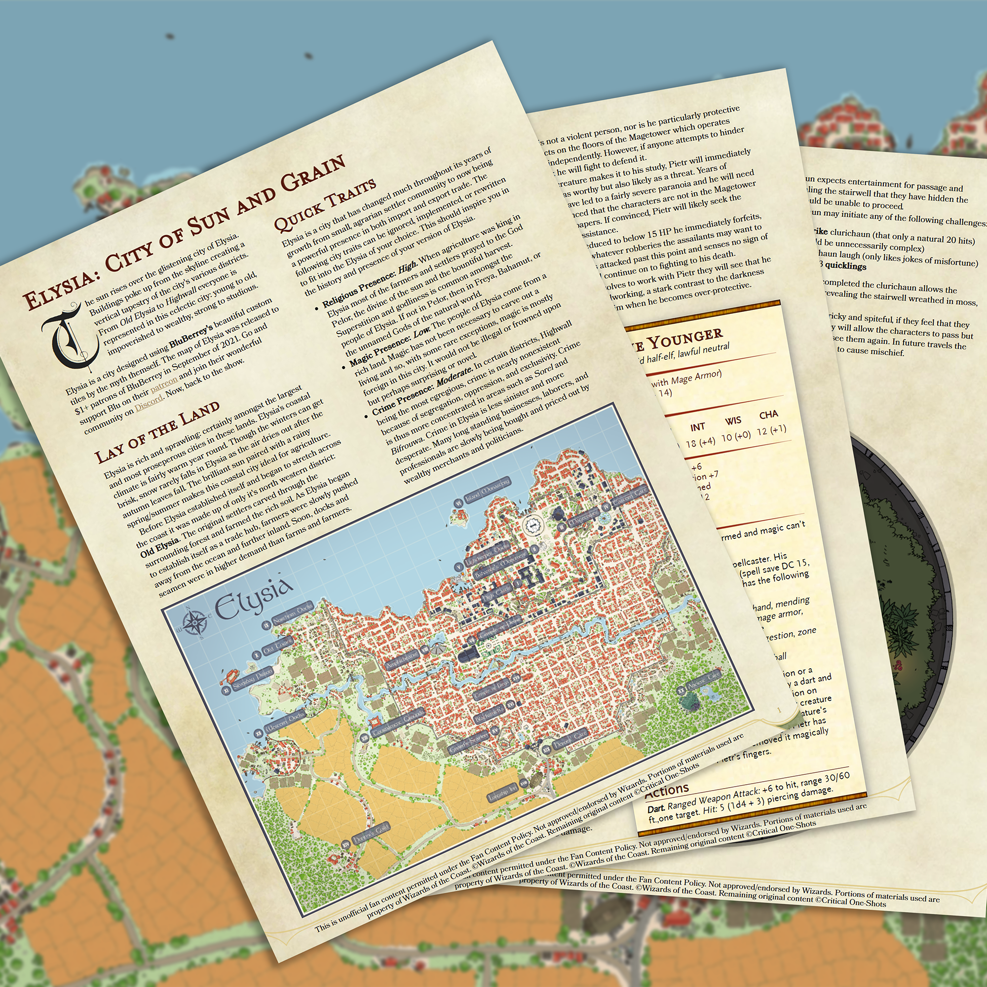 Elysia and the Magetower | PDF Resource