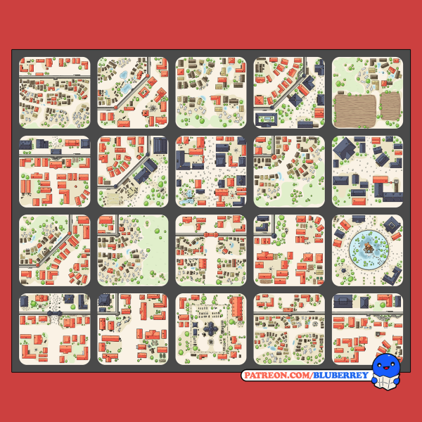Rugs'n'Ritches Tile Pack (Default style expansion - 20 modular tiles)