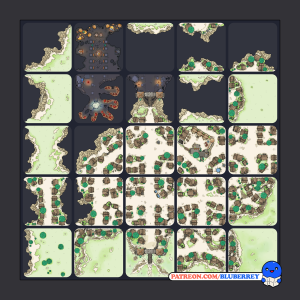 Dwarven Tile Pack | Nr.2 | (25 modular tiles)