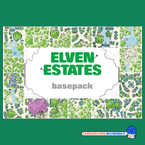 Elven Tile Pack (20 modular tiles)