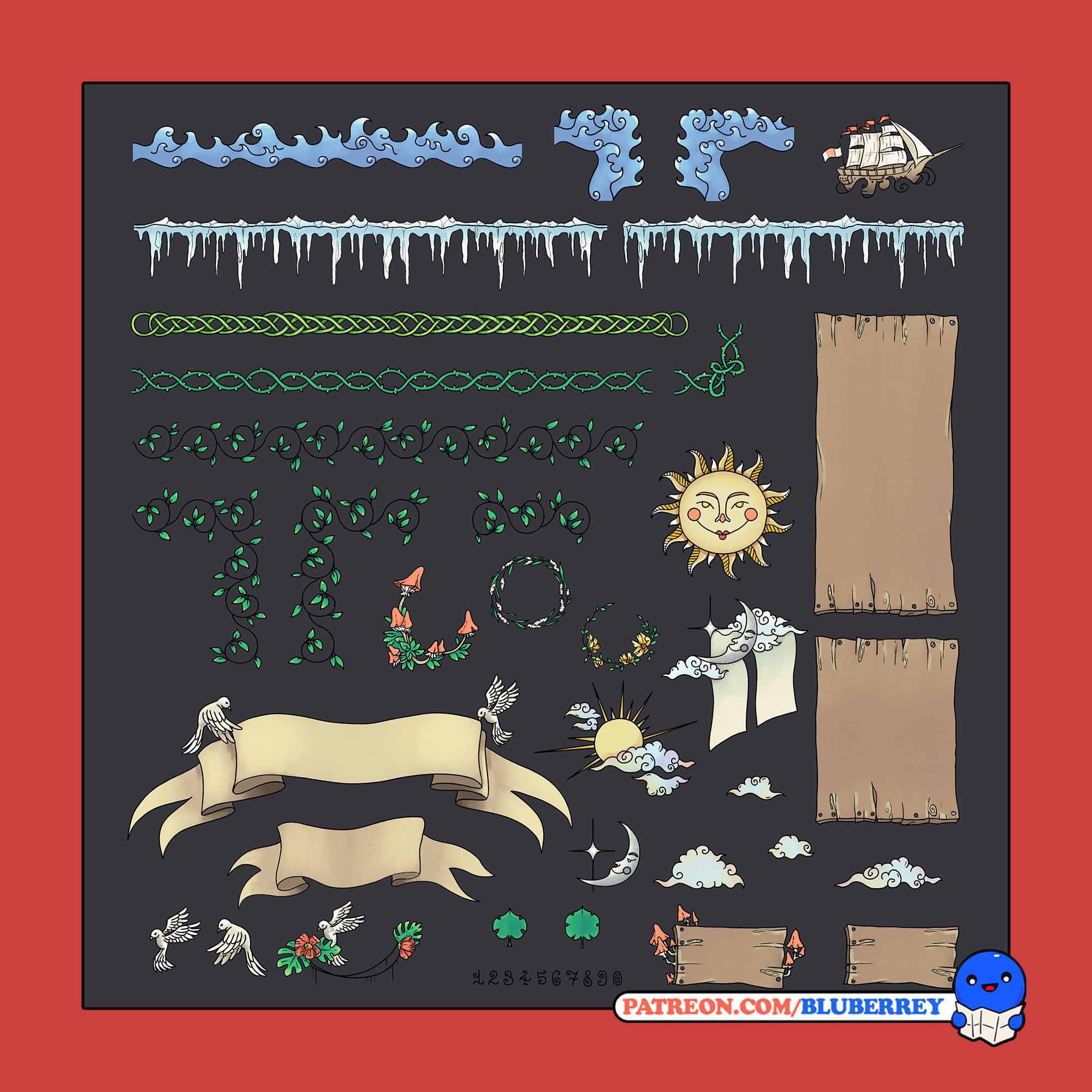 nature accessory pack nr1