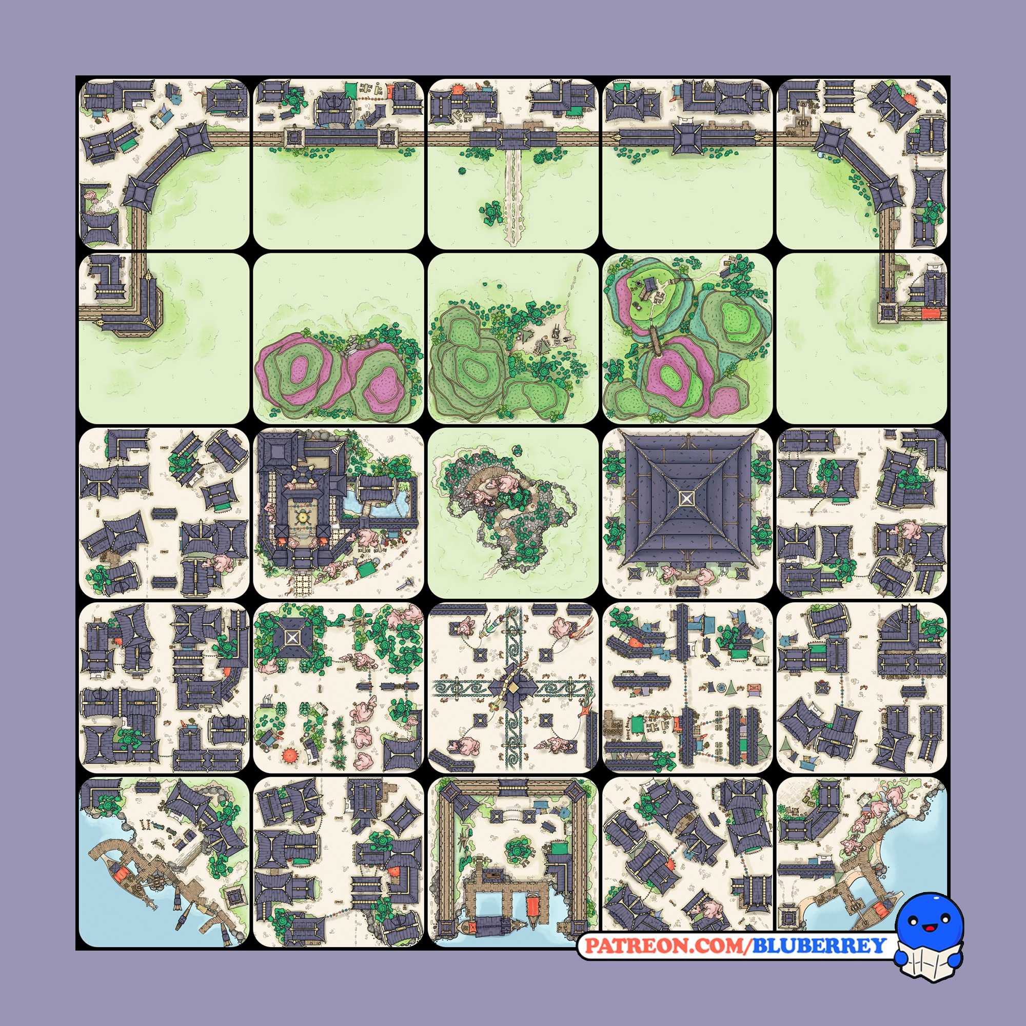 Oriental Tiles