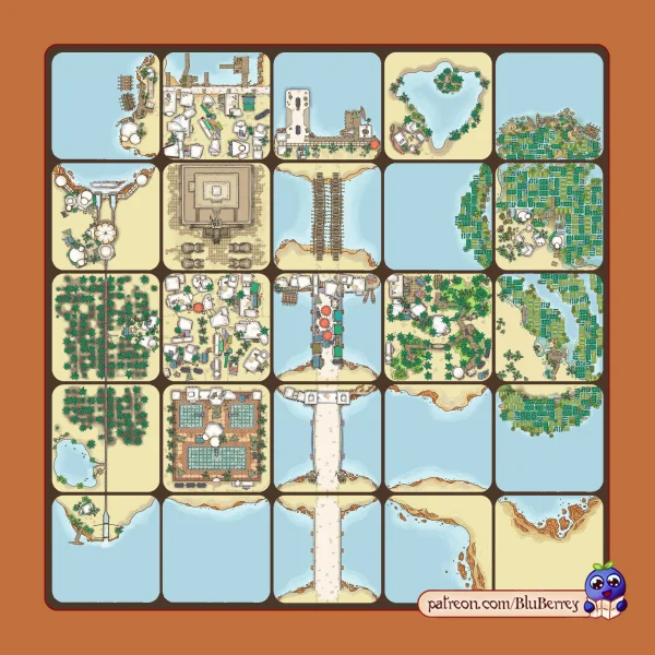desert tiles